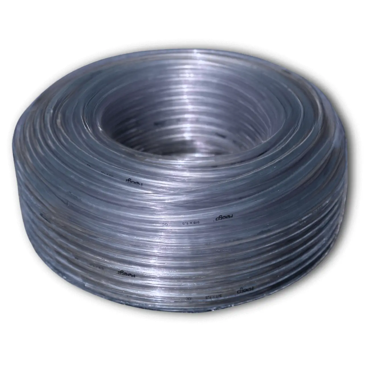 Vista isométrica da mangueira cristalina sustentável CristaView.