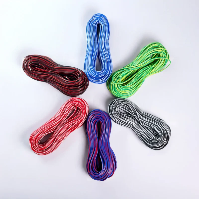 Foto em fundo branco mostrando a vista superior das cores disponíveis do Macarrão para Cadeira Duraforto Z.